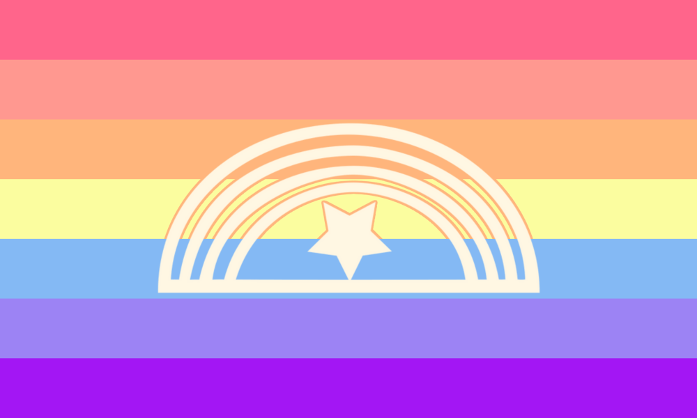 THE XENOGENDER PRIDE FLAG.